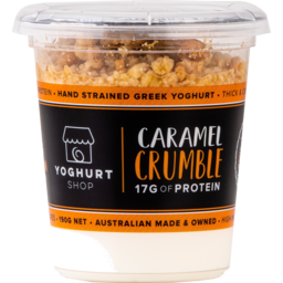 Photo of Yoghurt Shop Caramel Crumble Greek Yoghurt