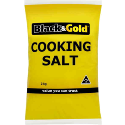 Photo of Black & Gold Salt Cooking