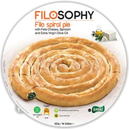 Photo of Filosophy Filo Spiral Pie Spinach Feta