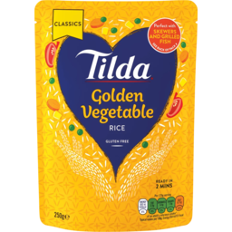 Photo of Tilda Classics Golden Vegetable Rice 250g