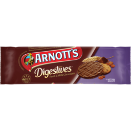 Photo of Arnotts Fruit & Milk Chocolate Digestives Biscuits 200g