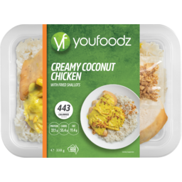 Photo of Youfoodz Creamy Coconut Chicken With Fried Shallots 338g