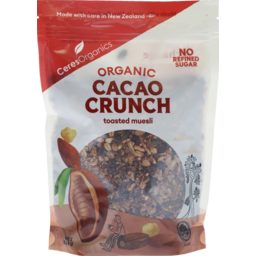 Photo of Ceres Organics Organic Cacao Crunch Super Good Muesli 525g