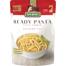Photo of San Remo Ready Pasta Fully Cooked Spahetti 250g
