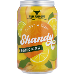 Photo of Rum And Que Shandy Seasoning Lemon & Lime 200g
