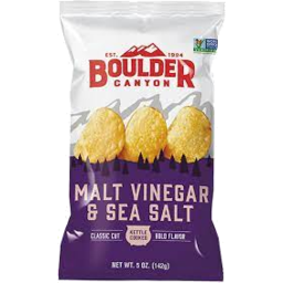 Photo of Boulder Canyon Malt Vinegar & Salt Chips 142gm