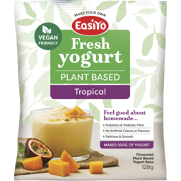 Photo of EasiYo Fresh Yogurt Plant Based Tropical