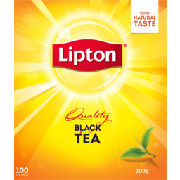 Photo of Lipton Quality Black Tea Tea Bags 100 Pack 200g