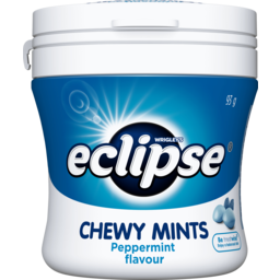 Photo of Eclipse Chewy Mints Peppermint Bottle 93g