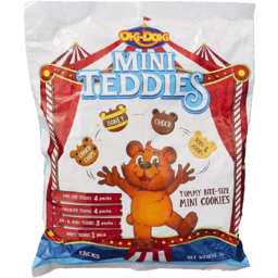 Photo of Oki-Doki Mini Teddies Cookies 12 Pack