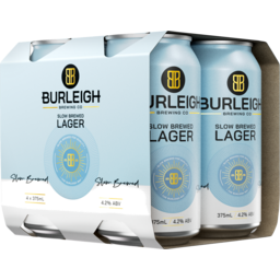 Photo of Burleigh Slow Brewed Lager Can