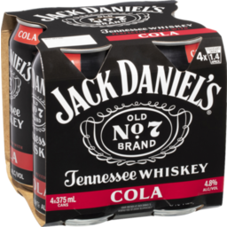 Photo of Jack Daniel's & Cola Can 4pk