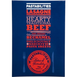 Photo of Pastabilities Lasagne Beef 1kg