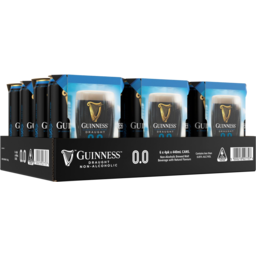 Photo of Guinness Draught 0.0% Non Alcoholic Can 440ml 24pk