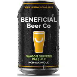 Photo of Beneficial Beer Co Wagon Drivers Pale Ale Non Alcoholic Can