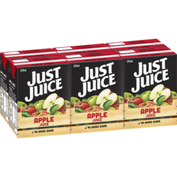 Photo of Just Juice Apple Juice 6 X 200ml 6.0x200ml