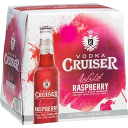 Photo of Cruiser 5% Raspberry Bottles