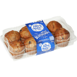 Photo of The Happy Co Muffin Mini Blueberry 8pack