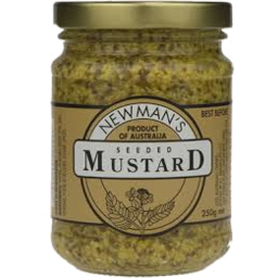 Photo of Newman's Seeded Mustard 240ml
