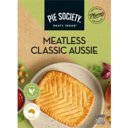 Photo of Pie Society Meatless Classic Aussie Pie 2 Pack 400g