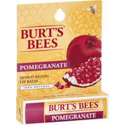 Photo of Burt's Bees Moisturising Lip Balm Pomegranate 4.25g