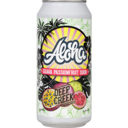 Photo of Deep Creek Brewing Co. Aloha Guava Passionfruit Sour Beer 440ml