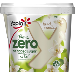 Photo of Yoplait Forme Zero French Vanilla No Added Sugar No Fat Yoghurt