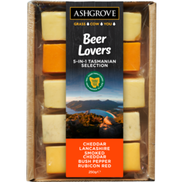 Photo of Ashgrove Cheese Selection Beer Lovers 250g