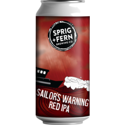 Photo of Sprig & Fern Sailors Warning Red IPA Can