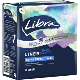 Photo of Libra Extra Protect Liners 50 Pack 