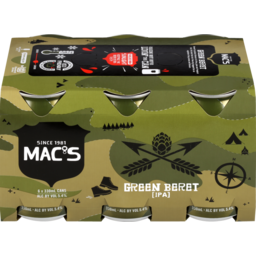 Photo of Macss Green Beret Cans 6 Pack