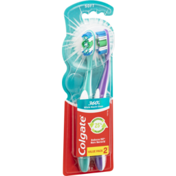 Photo of Colgate 360 Value Pack 2 Soft 