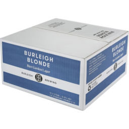 Photo of Burleigh Brewing Blonde Bier Garden Lager Can