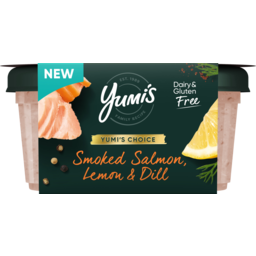 Photo of Yumis Choice Smoked Salmon Lemon & Dill Gluten Free Dip 150g