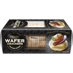 Photo of Wafer Crackers Cracked Pepper 100gm