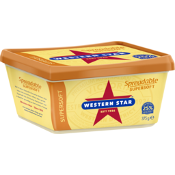 Photo of Western Star Supersoft Spreadable Butter 375g