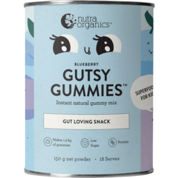 Photo of Nutra Organics Gutsy Gummies - Blueberry