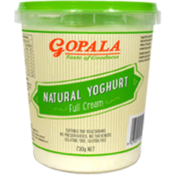 Photo of Gopala Yoghurt Natural Full Cream 750g