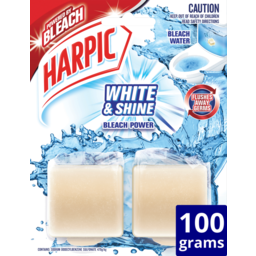 Photo of Harpic Toilet Block White & Shine 2 Pack 