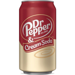 Photo of Dr Pepper Cream Soda Soft Drink 355ml