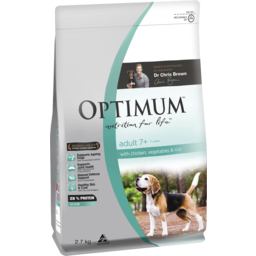 Photo of Optimum Dry Dog Food With Chicken, Vegetables & Rice 2.7kg Bag 