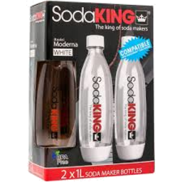 Photo of Soda King Moderna White Bottle 2pk