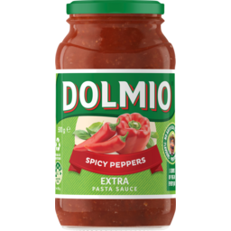 Photo of Dolmio Pasta Sauce Extra Spicy Peppers 500g