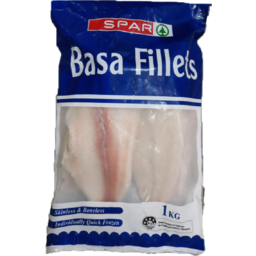 Photo of SPAR Frozen Basa Fillets 1kg