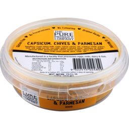 Photo of The Pure Produce Company Dip Capsicum Chive & Parmesan (200g)