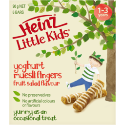 Photo of Heinz Little Kids Yoghurt Muesli Fingers 6pk
