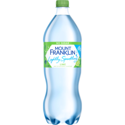Photo of Mount Franklin Lightly Sparkling Water Lime No Sugar