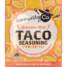 Photo of COMM CO Taco Seasoning