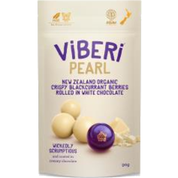 Photo of Viberi Organic Chocolate Pearl White Blackcurrent