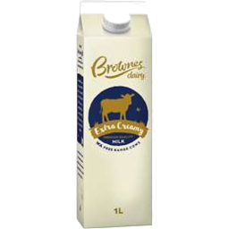 Photo of Brownes Extra Creamy Milk 1l